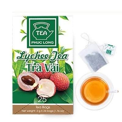 trà vải túi lọc phúc long