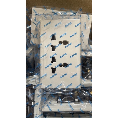Ổ cắm 3 chấu đa năng - mpe - chính hãng