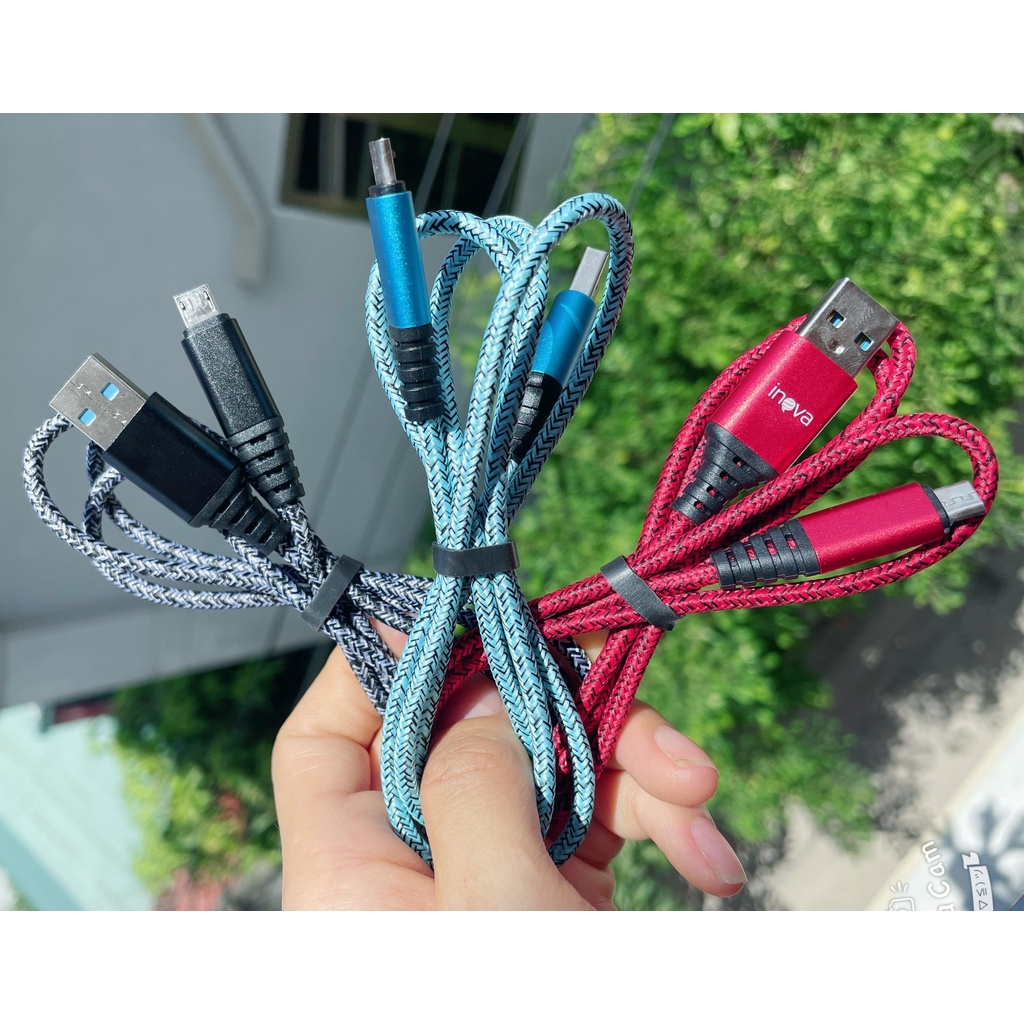 Cap21 - cáp dù sạc nhanh 2.5a dài 1m - hỗ trợ sạc nhanh