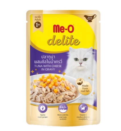 Hanpet - Pate Me- o Delite (4 vị) Thức ăn mèo dạng sốt gói 70gr
