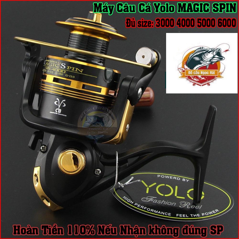 Máy câu Yolo Magic Spin 6000 - Đồ câu Ngọc Hải