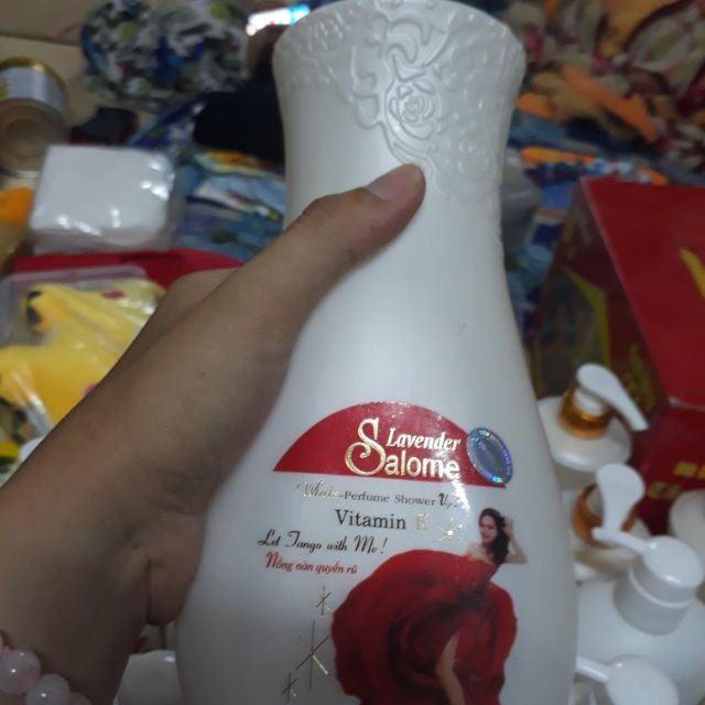 [Hoàn tiền 20%] Sữa tắm thơm trắng da Salome 1000ml _ 1 chai