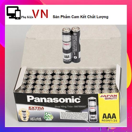 BỘ 60 PIN AAA PANASONIC SIÊU BỀN