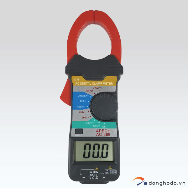 [HCM]Ampe kìm đo AC APECH AC-369 (600A)