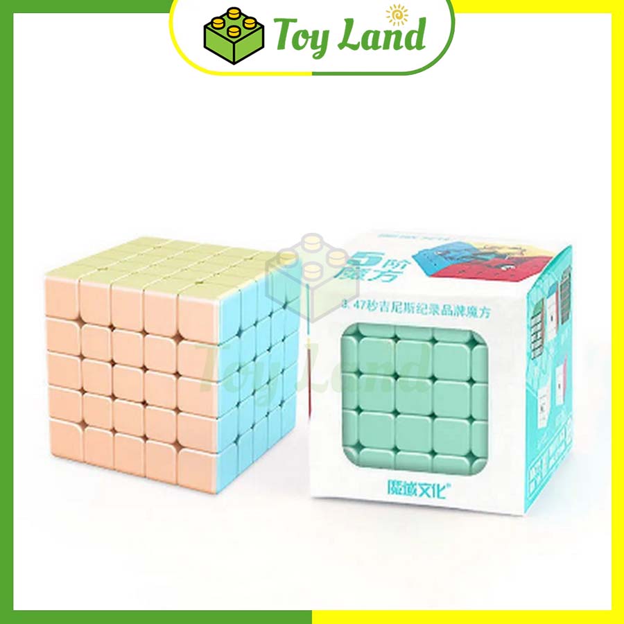 Rubik moyu macaron 2x2 3x3 4x4 5x5 pyraminx rubic biến thể stickerless đồ chơi trí tuệ trẻ em