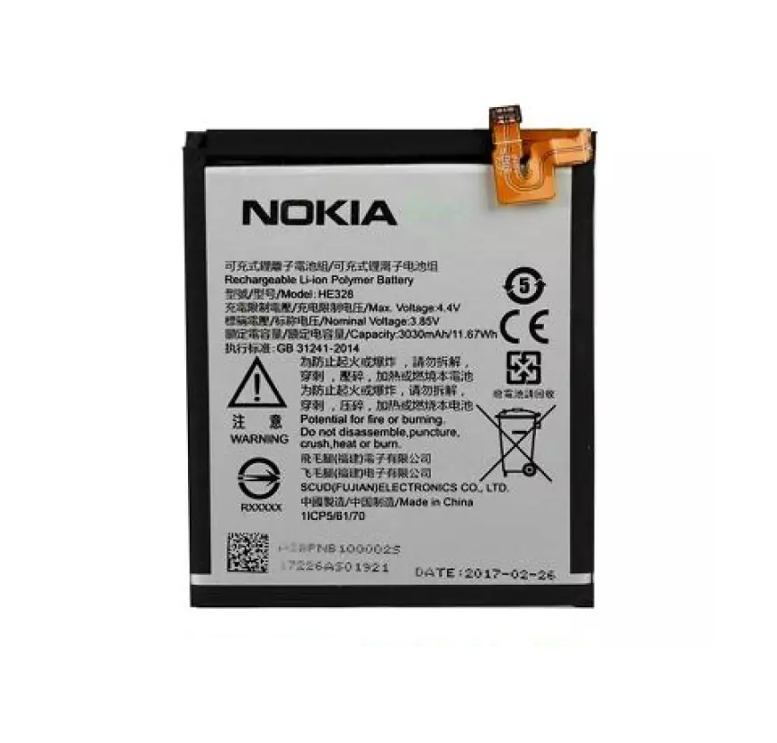 Pin Nokia 8 (2017)/ HE328/ 3030mAh