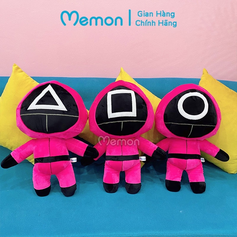 [Mã LIFEM1 giảm 50k đơn 99k] Gấu Bông Trò Chơi Con Mực Squid Game Cao Cấp Memon