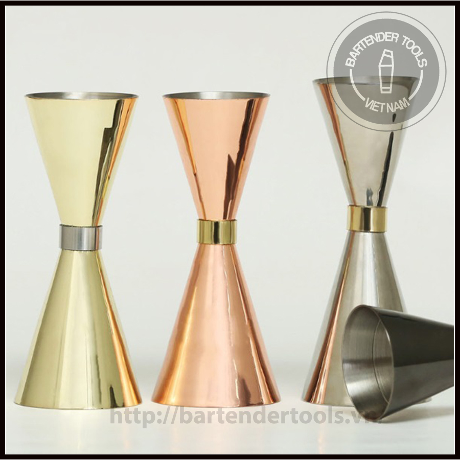 Slim Jigger - Jigger inox cao cấp có vạch chia
