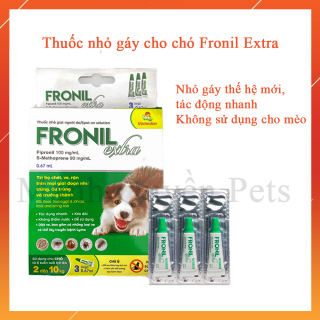 Nhỏ gáy trị ve rận cho chó Fronil extral - 1 ống thumbnail