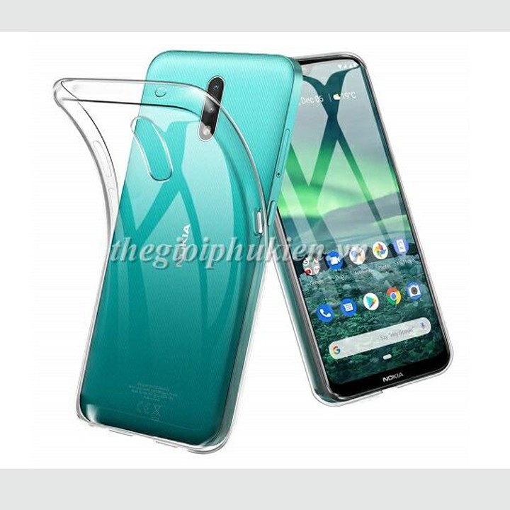 Ốp lưng Nokia 2.3 TA-1206 dẻo trong siêu mỏng 0.5 mm