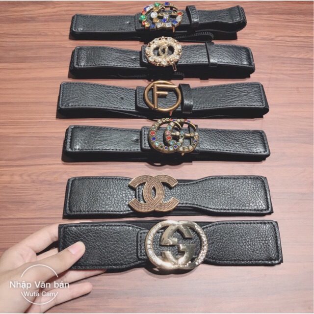 Belt váy đai váy bản nhỡ