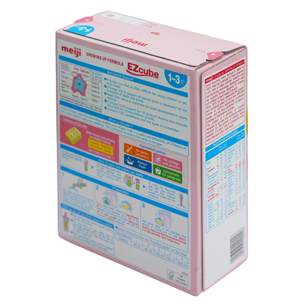 Sữa thanh Meiji 9 EZcube 20 Thanh 556g [cho trẻ 1_3 tuổi]