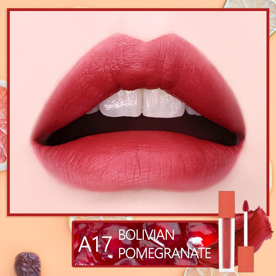 [HCM]Son Kem Lì Black Rouge Air Fit Velvet Tint Màu #A17 đỏ lạnh siêu sang siêu đẹp