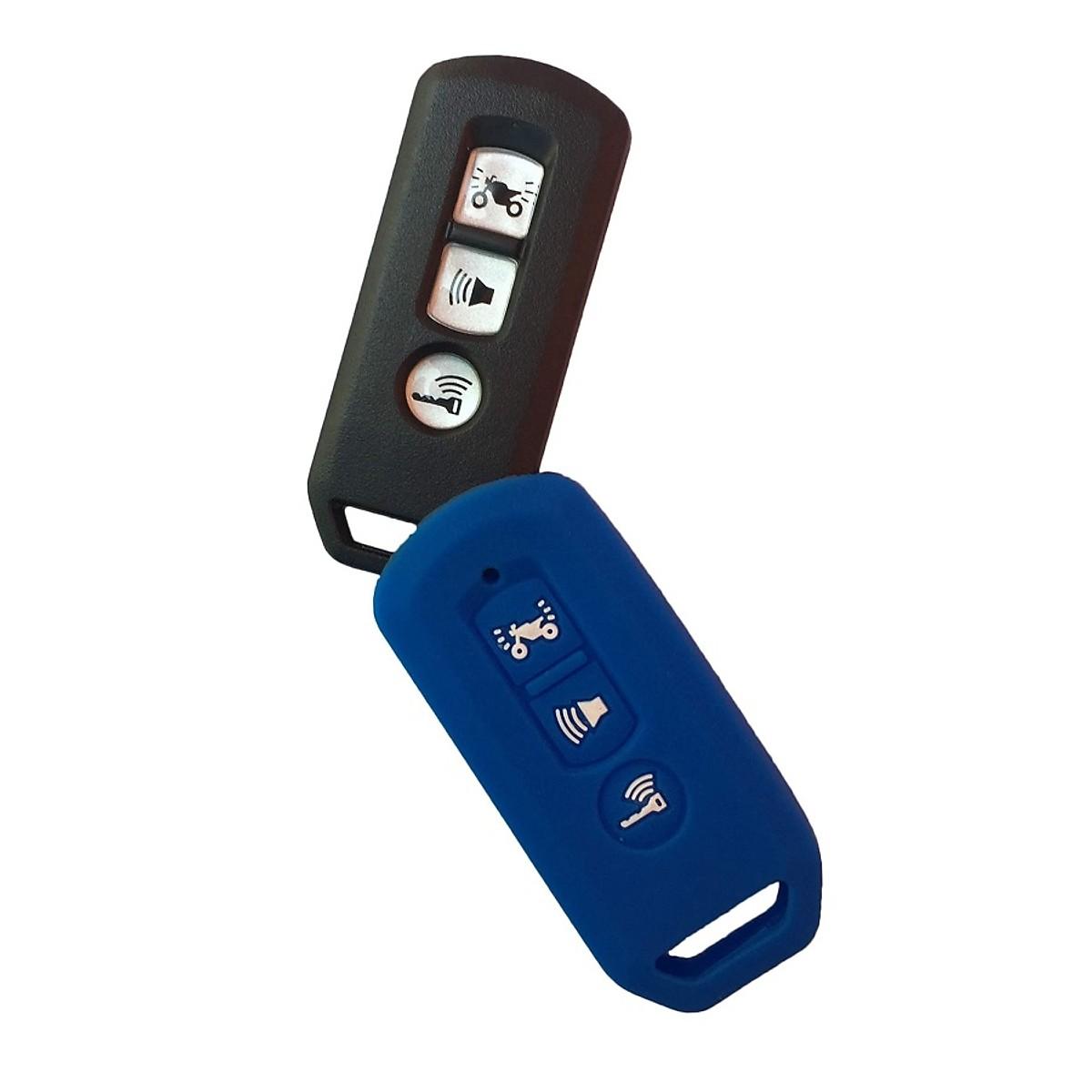 Bọc khóa Smartkey Honda SH, SHmode, PCX  (loại 3 nút màu: xanh dương, xanh lá, đỏ, vàng, đen, cam, xám)