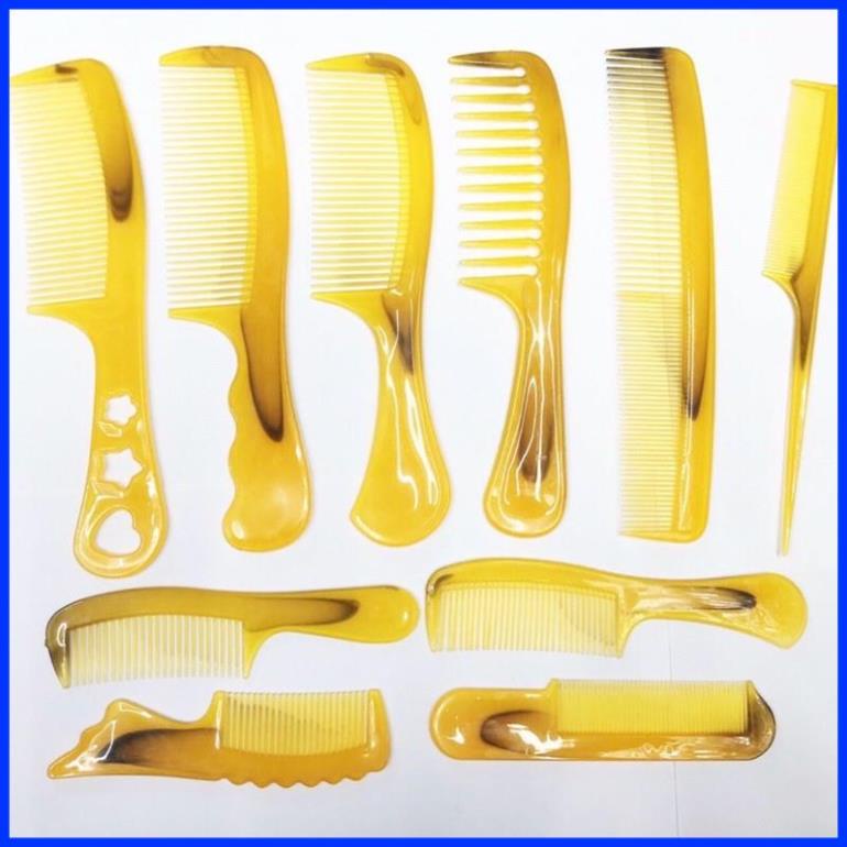 [Siêu Rẻ] 10 Lược chải tóc siêu mềm_lược tạo kiểu tóc( set 10 cái) Siêu Tiện Dụng
