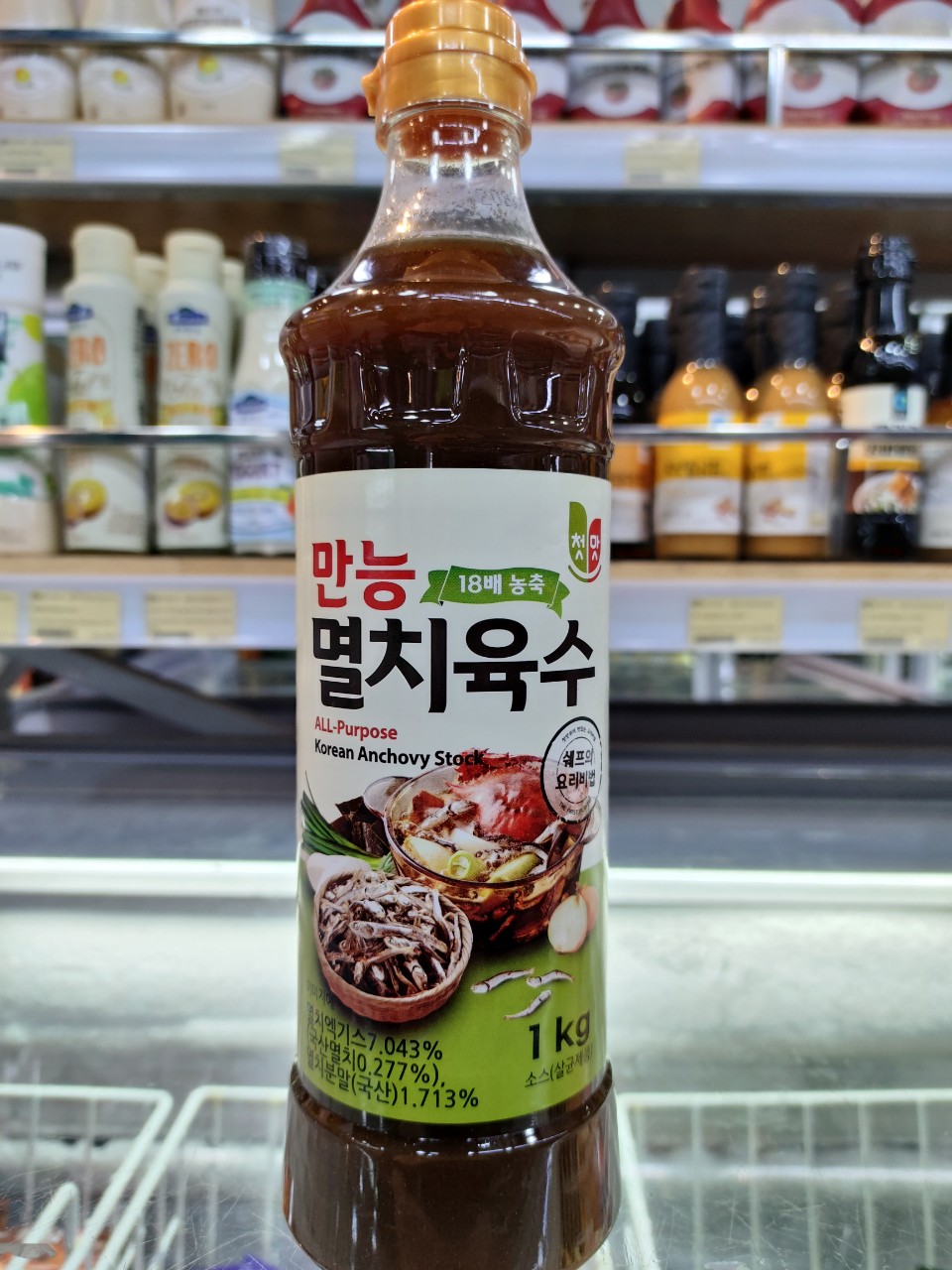 Nước Cốt Cá Cơm Hàn Quốc 1Kg - 멸치육수 진국