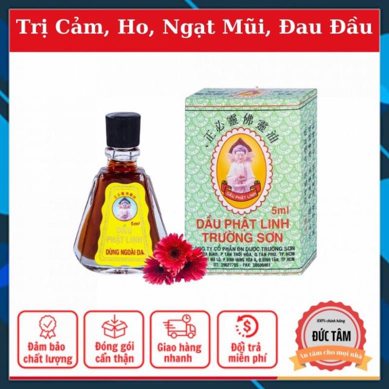 Dầu Gió Phật Linh Trường Sơn Chai 5ml
