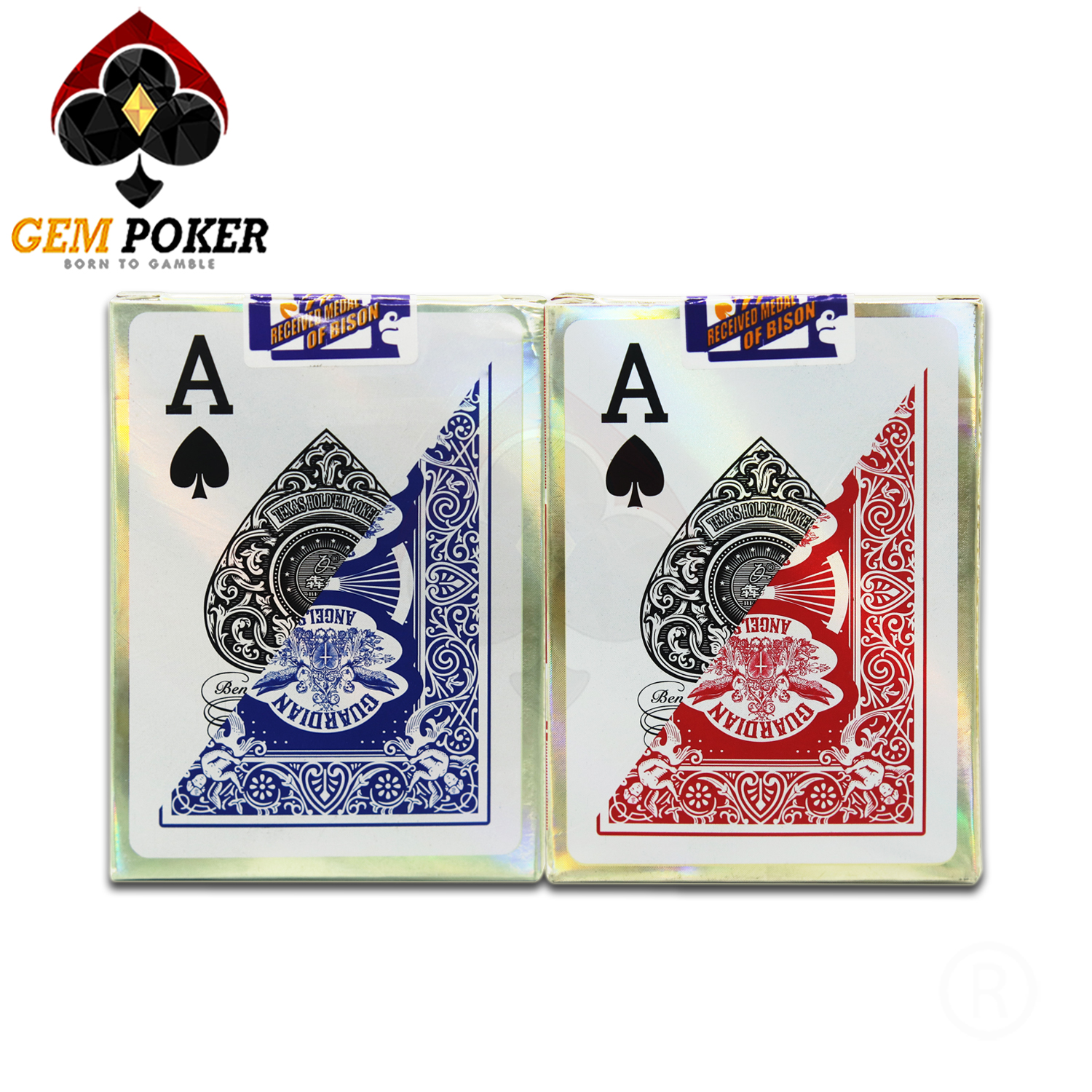 BÀI POKER TEXAS 777 PLASTIC