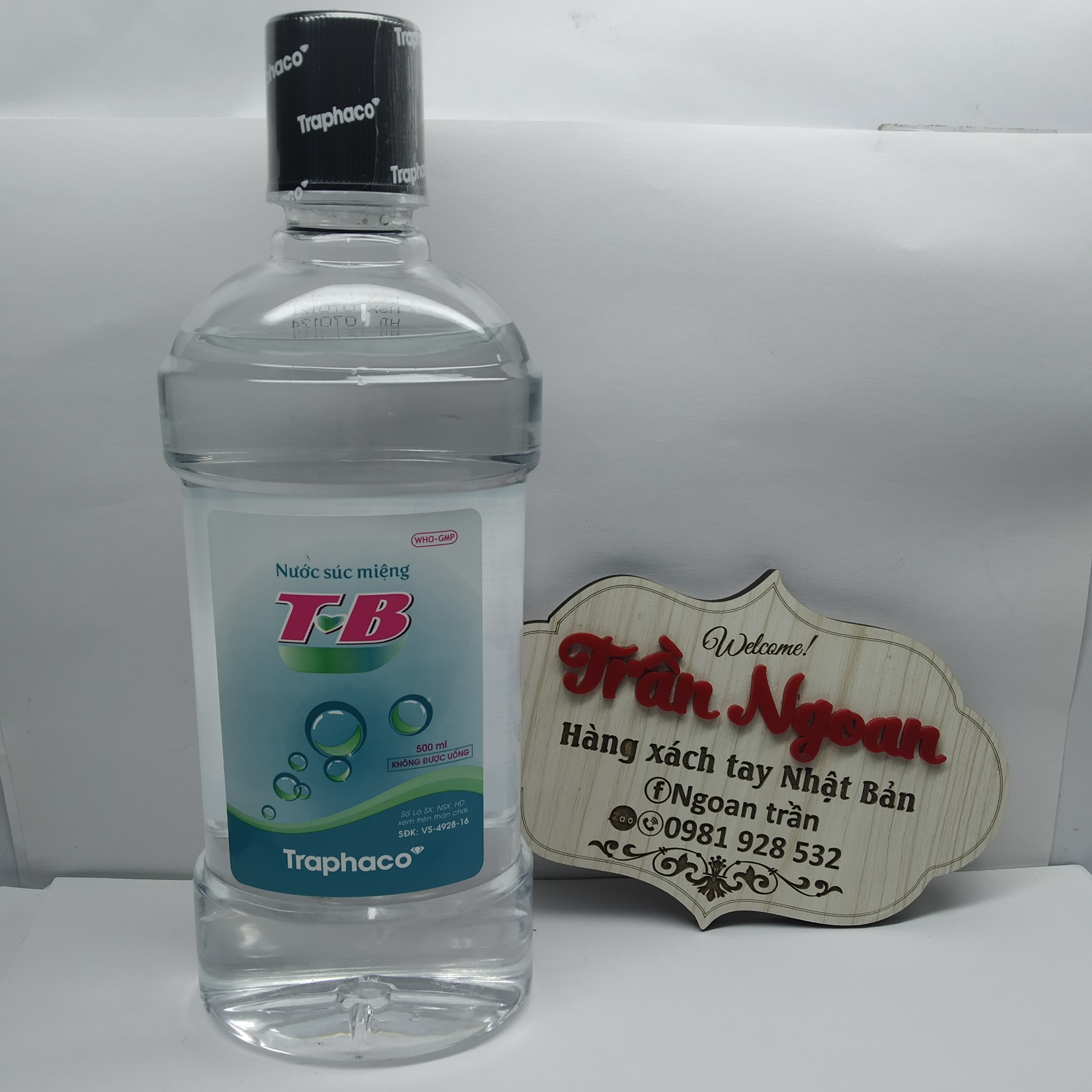 Nước Súc Miệng T-B Traphaco - Chai 500ml
