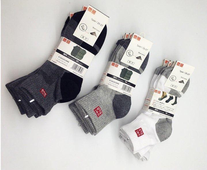 Combo 5 đôi tất nam uniqlo cao cổ