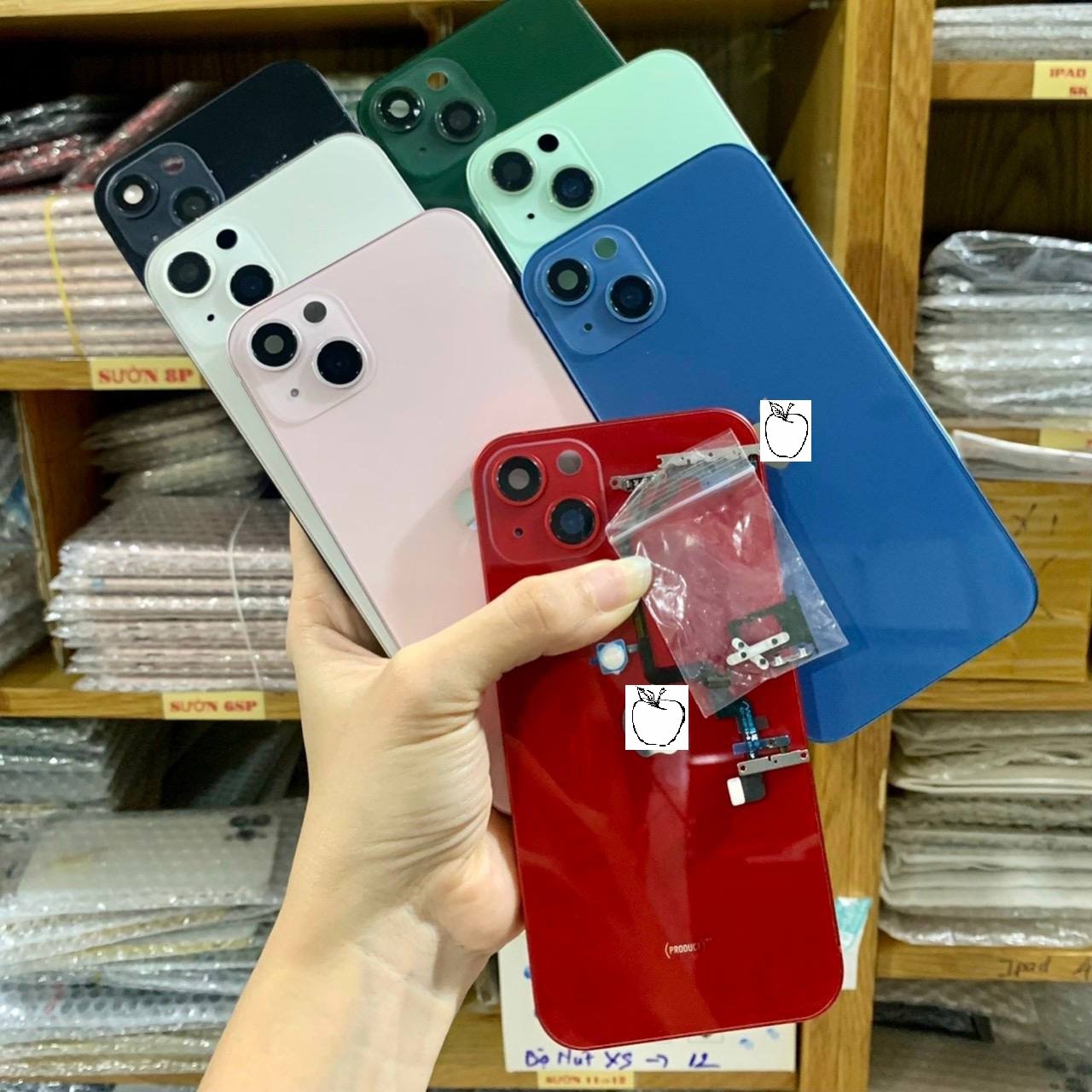 VỎ SƯỜN ĐỘ XR LÊN 13 CHUẨN ĐẸP (TẶNG KÈM FLASH)