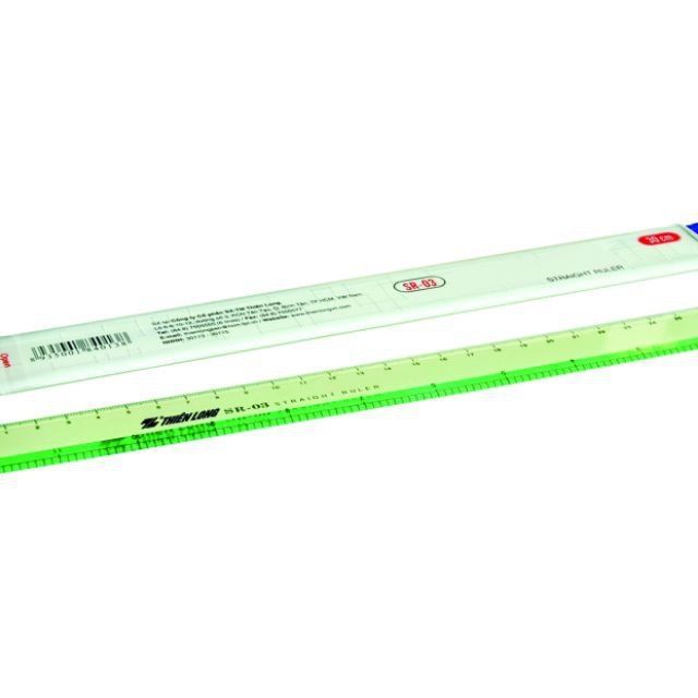Thước kẻ thiên long sr03 - thước 30cm