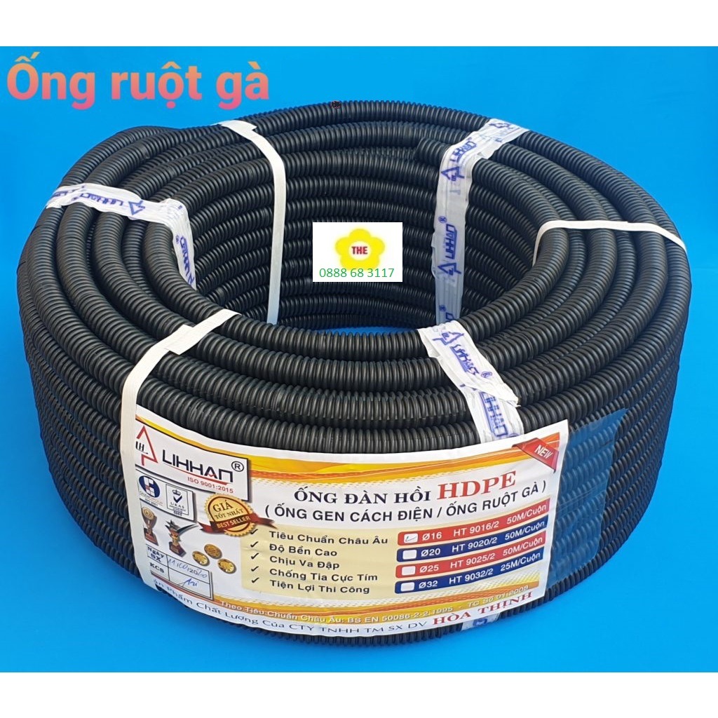 1 cuộn - ống luồn dây điện lihhan lihan