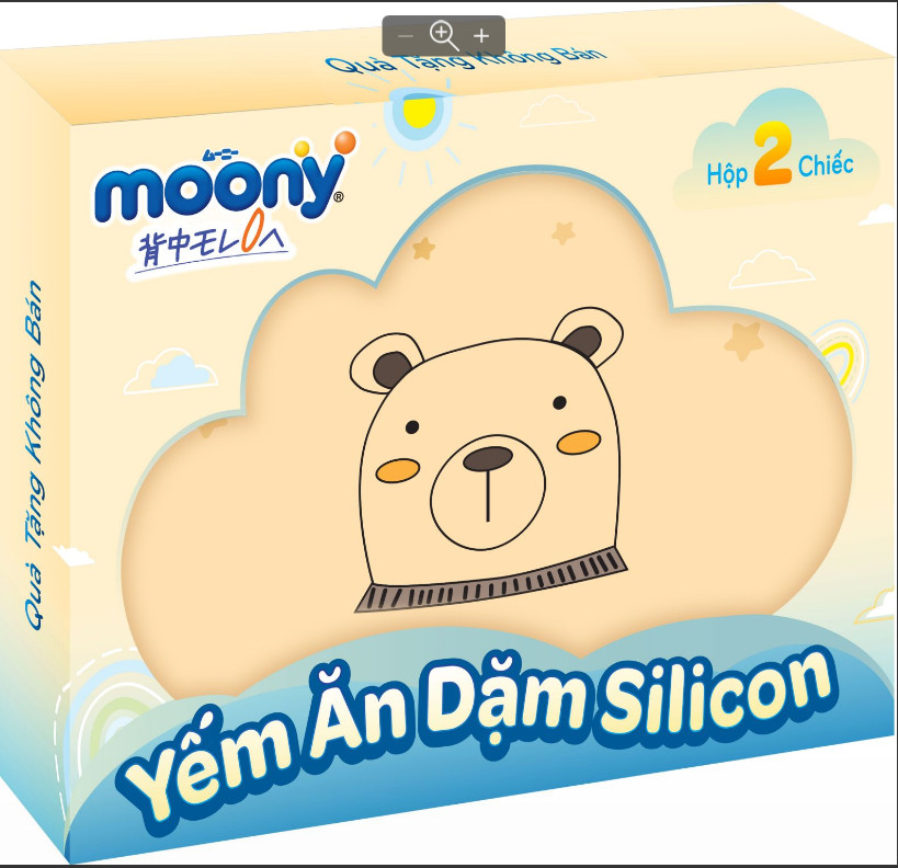 [QT_Bobby] Hộp 2 Yếm ăn Silicon cho bé