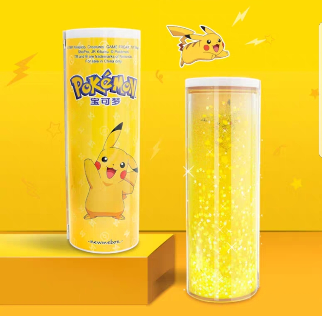 Hộp bút hiện đại cho bé yêu Kèm máy tính + giẻ lau + gương soi + 2 bút