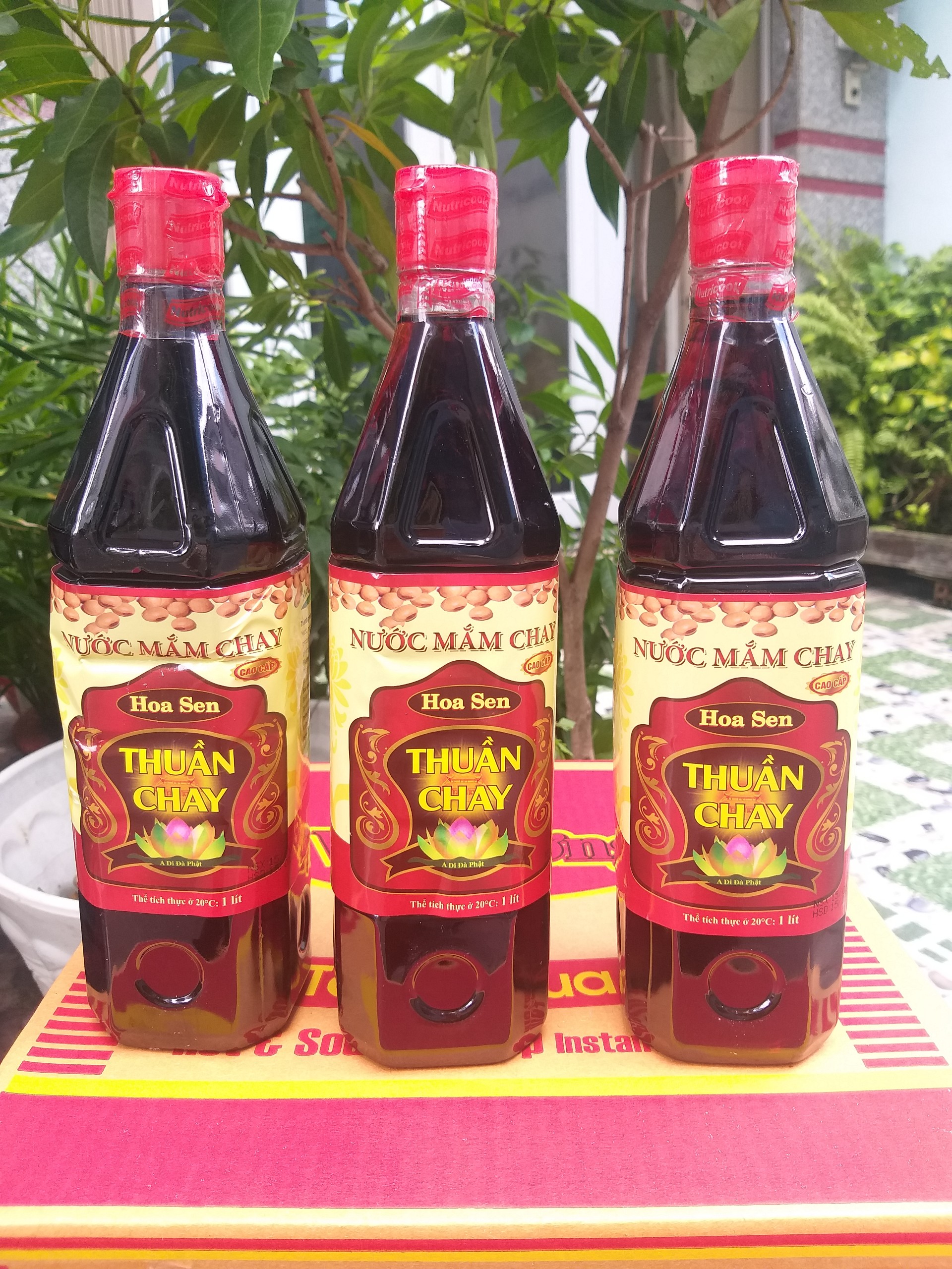 [HCM]NƯỚC MẮM THUẦN CHAY HOA SEN NUTRICOOK 300ML