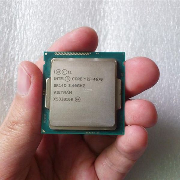 Bảng giá [HCM]CPU Intel Core i5 4670 (3.80GHz 6M 4 Cores 4 Threads) socket 1150 Tray đã bao gồm Fan Phong Vũ