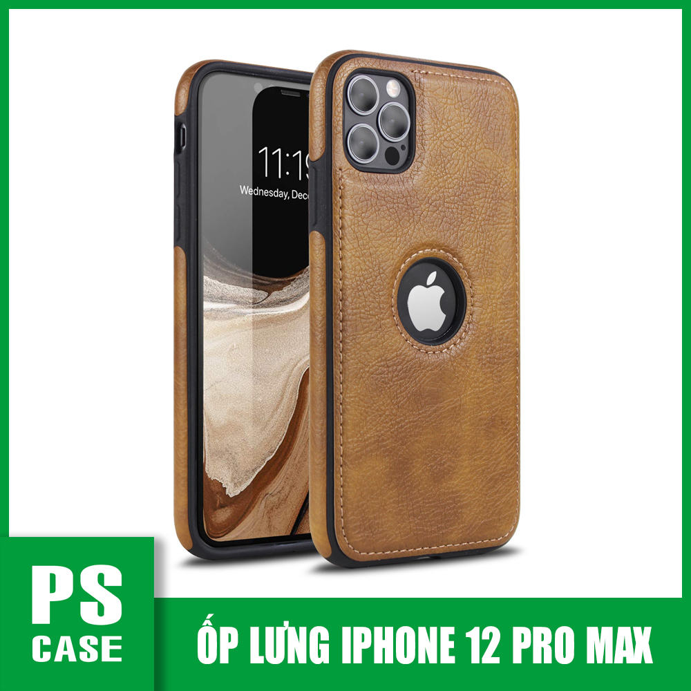Ốp lưng da cao cấp dành cho iPhone 12 / 12 Pro / 12 Pro Max / 12 Mini