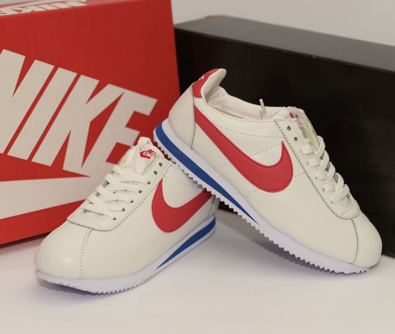 [Siêu Sale] Giày Nam Nữ Sneaker Cortez Đỏ (Fullbox+ Tặng hộp bảo vệ box)