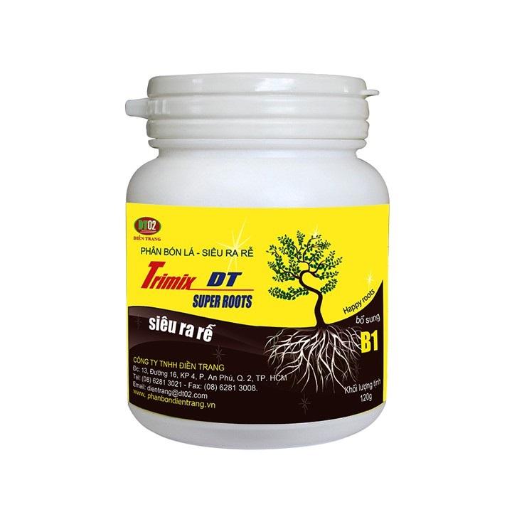 Phân bón lá Siêu Ra Rễ TRIMIX 120g Điền Trang