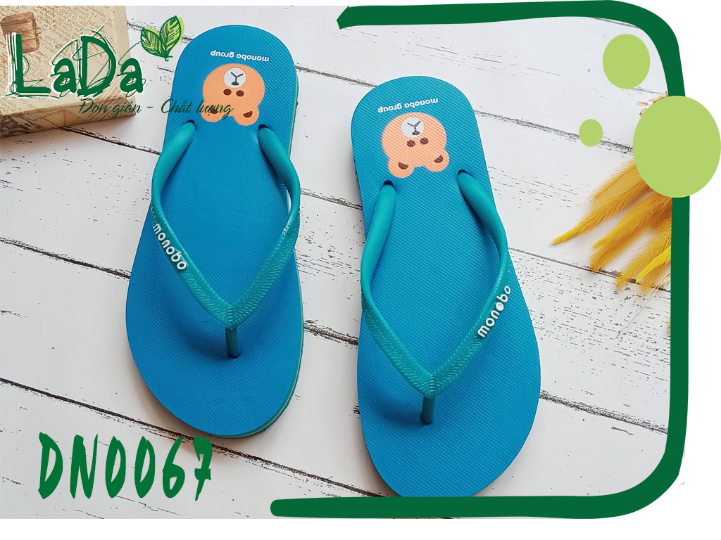 Dép Lào Monobo Con Gấu Dễ Thương [Dn0067]