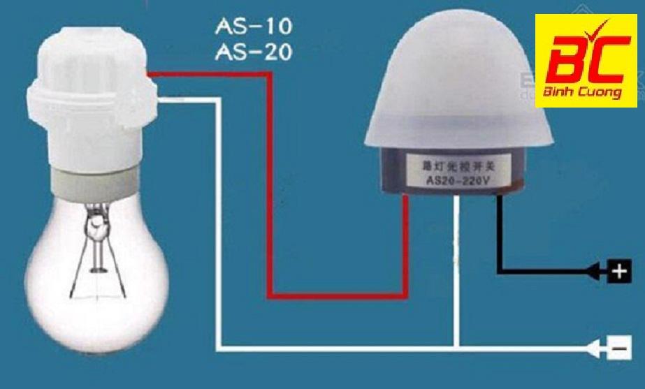 Công tắc cảm biến ánh sáng AS-20
