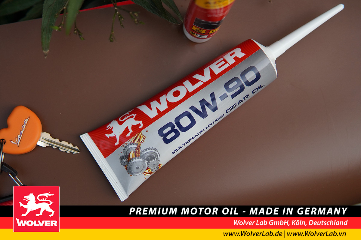 Nhớt Hộp Số (Lap) Wolver 80w90 120ml nhâp khẩu Đức