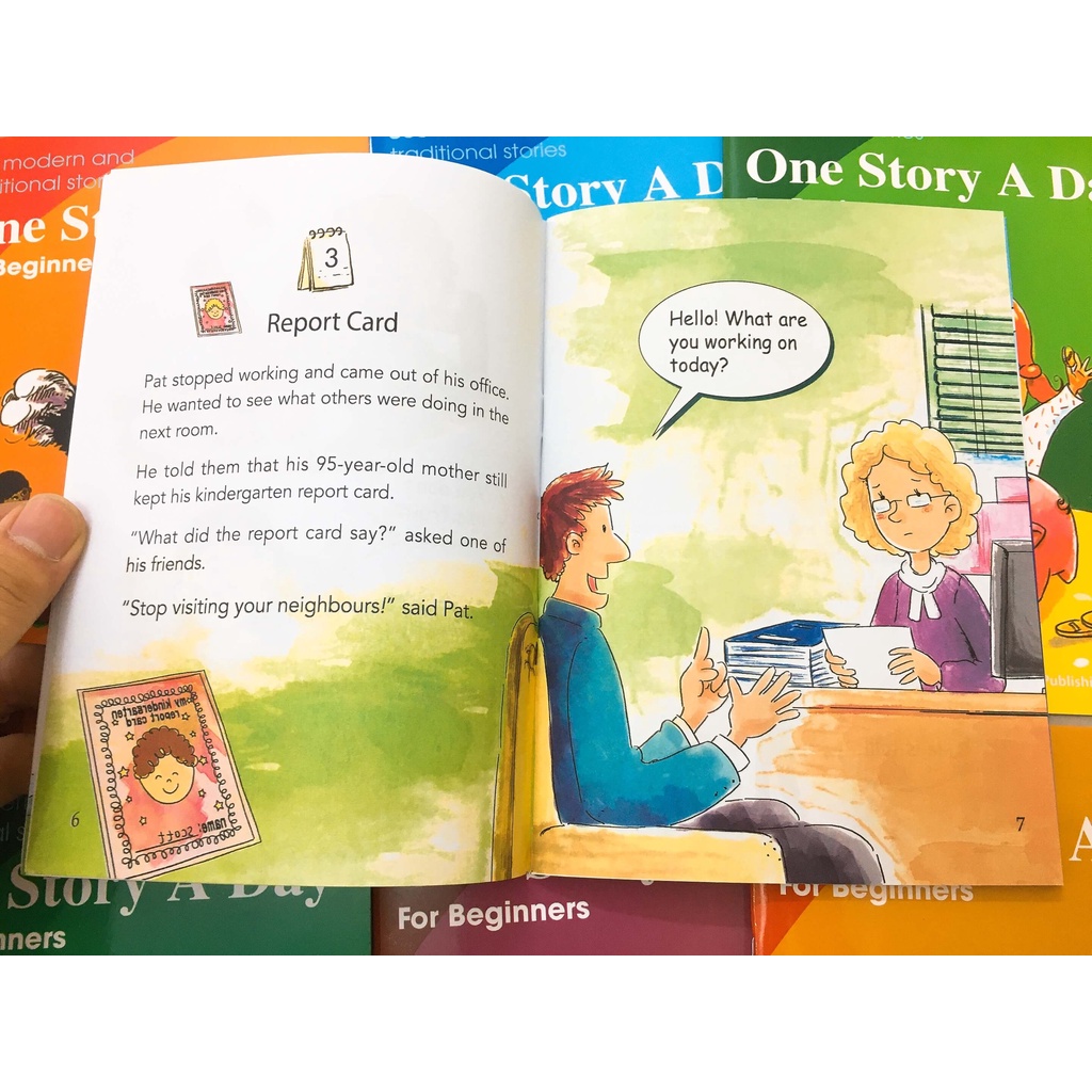 One story a day level 1 - Tặng file nghe