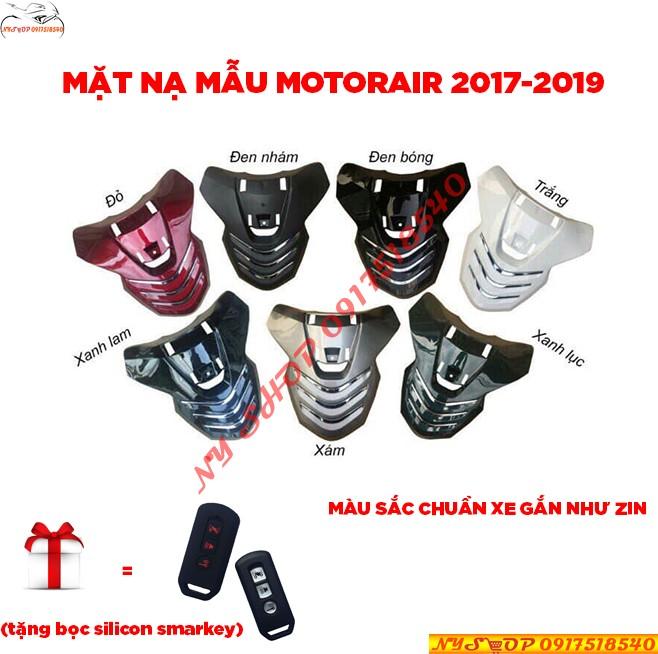 Mặt nạ Honda SH 2017/ 2018/ 2019 kiểu 3 sọc đủ màu (tặng bọc smk)