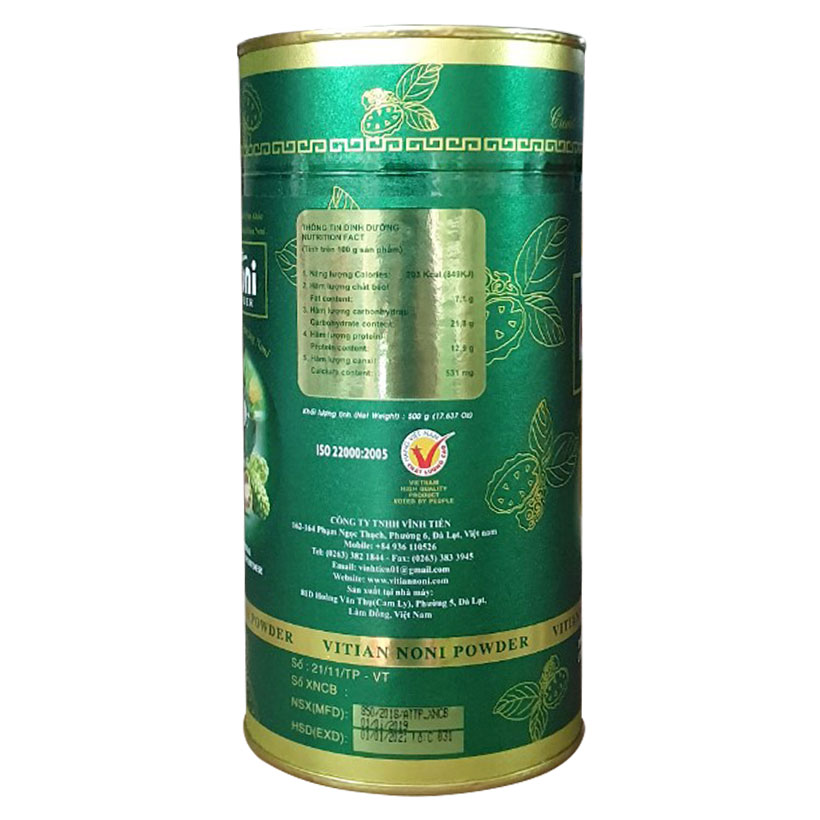 Combo 3 lon tinh chất bột nhàu Vĩnh Tiến 500gr