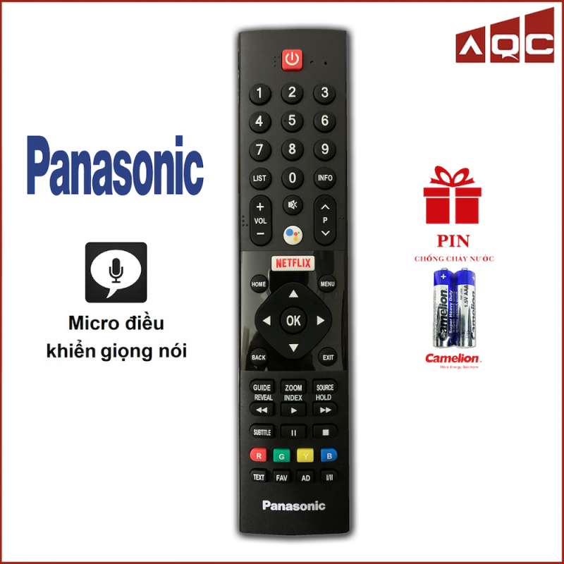 Điều khiển TV PANASONIC MICRO Giọng Nói Đời TV FX550V FX650V - Remote TV Panasonic Smart Micro