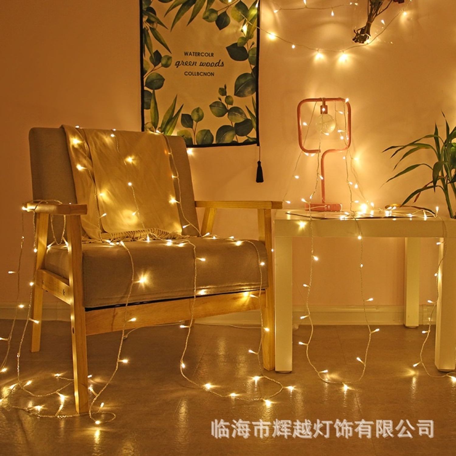 Dây Đèn Led Trang Trí Dài 4/10 Mét Cắm Điện