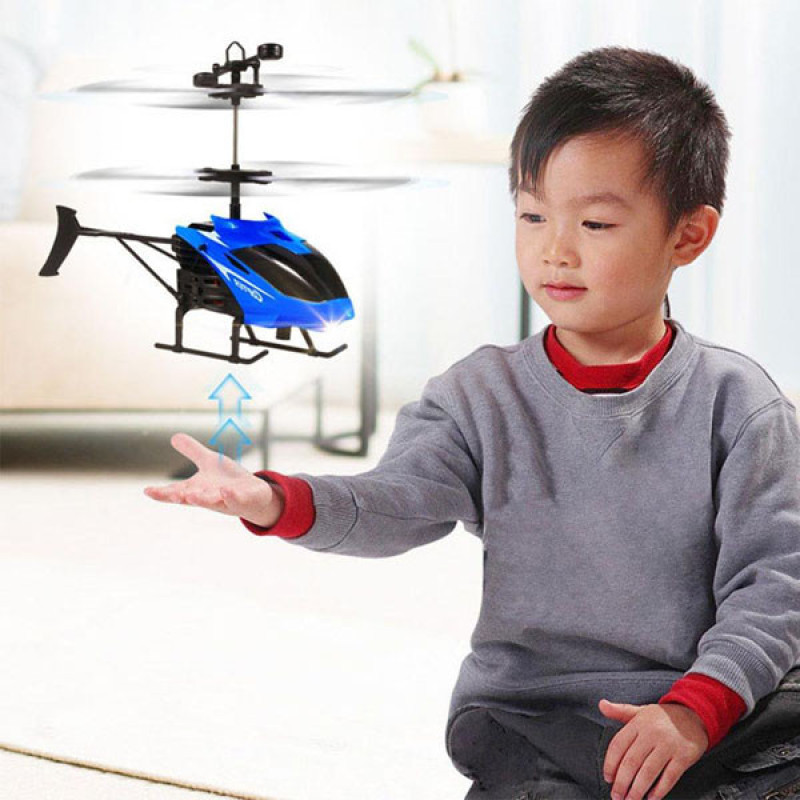 (QUÀ 1/6 CHO BÉ) Đồ chơi máy bay trực thăng cảm biến ,Máy bay trực thăng điều khiển cảm ứng bằng tay 4 cánh động cơ mạnh mẽ, hiệu suất cao,an toàn cho bé