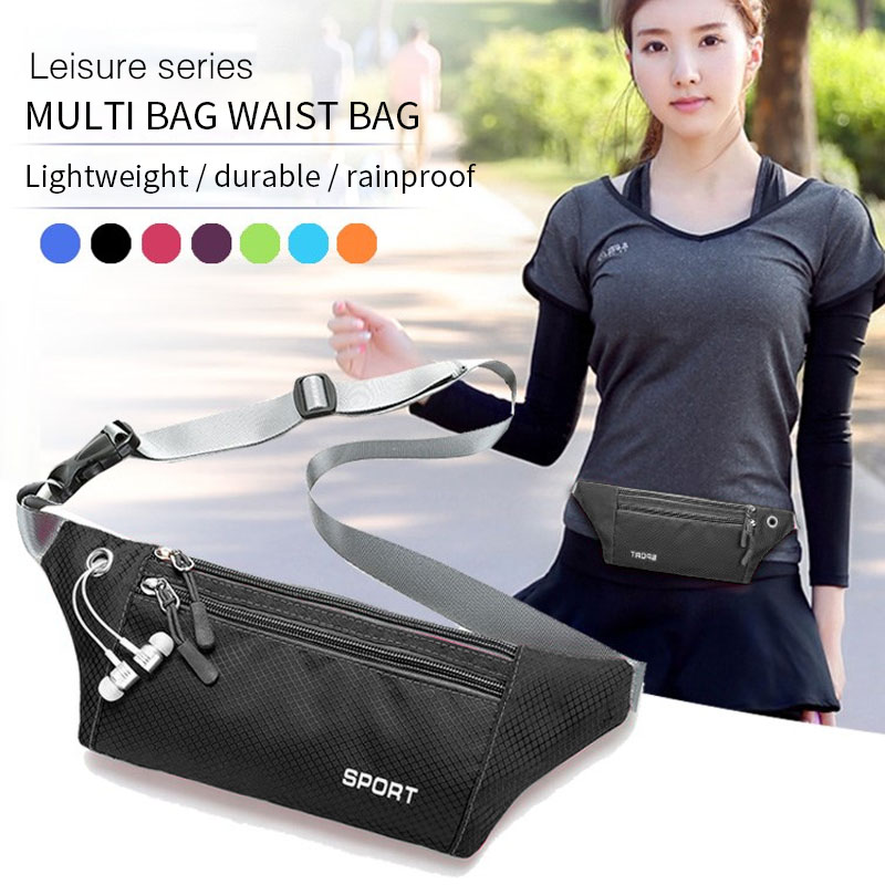 Túi đeo hông Túi đeo bụng Túi đeo chéo nam nữ Túi đeo bao tử chạy bộ tập gym Sport