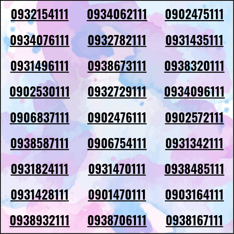 [HCM]Sim phong thủy đuôi tam hoa từ 0 đến 5