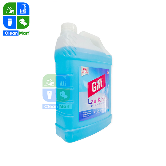 Nước Lau kính Gift Sắc Biển 3.8kg - CLEAN MART