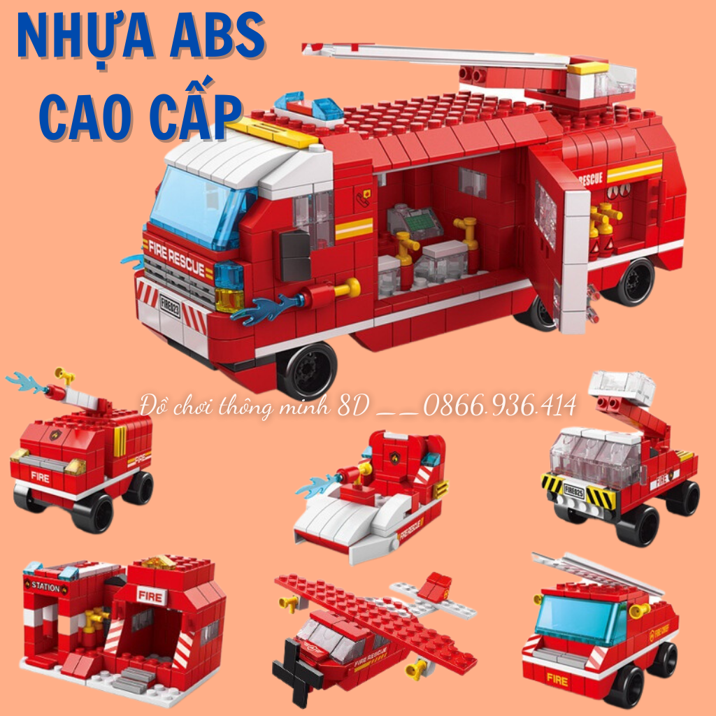 fire truck lego toy