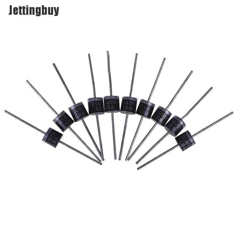 Jettingbuy 10 Cái Đi-ốt CHỈNH LƯU Schottky 10SQ050 10A 50V Mới Cho Tấm Pin Mặt Trời