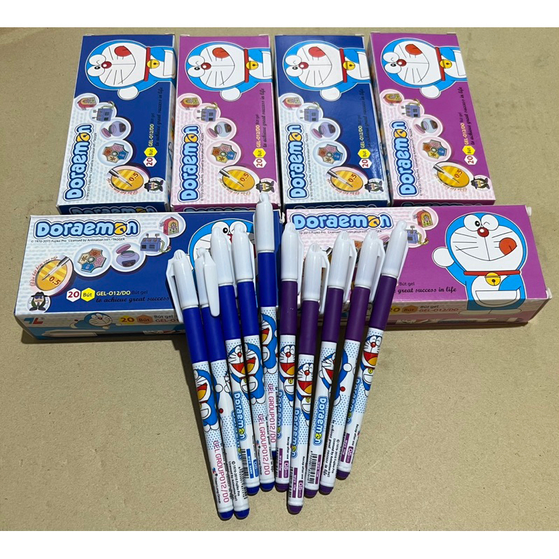 Bút Gel Doremon GEL-012/DO ( hộp 20 cái )