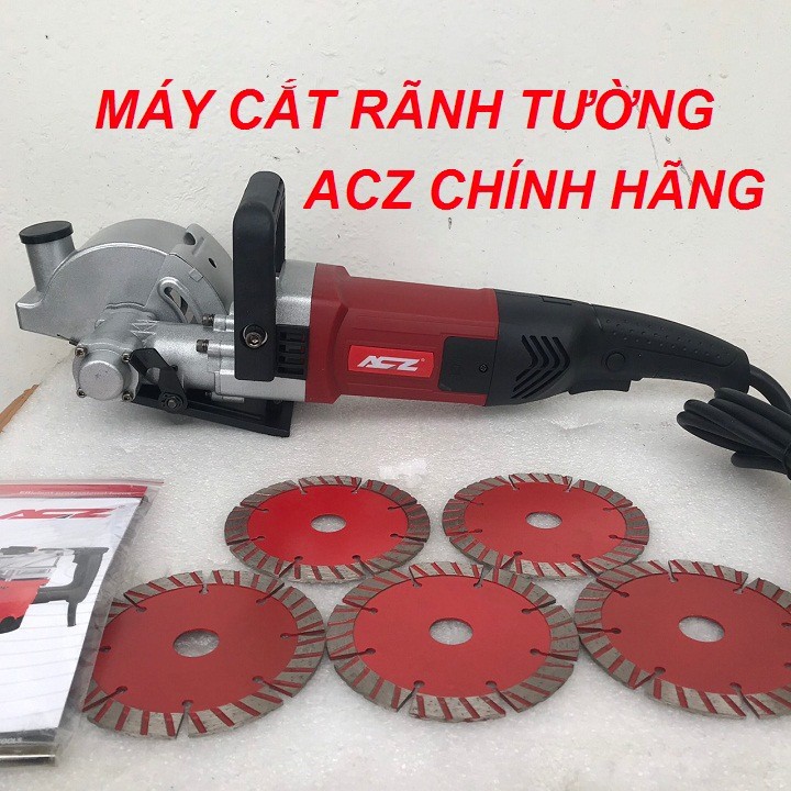 Máy cắt rãnh tường 5 lưỡi ACZ công suất 2800W